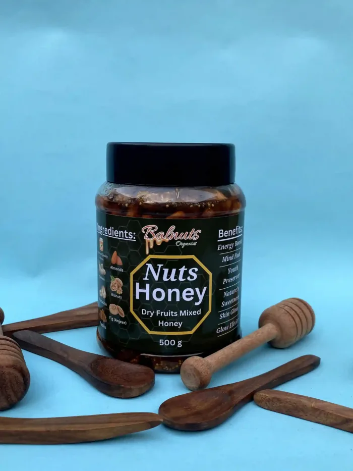 Dry fruits mix honey-Nuts honey jar