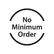 no minimum order